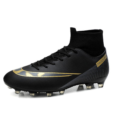 Unisex Breathable Long Spikes Outdoor Training TF and FG Soccer Boots  -  GeraldBlack.com