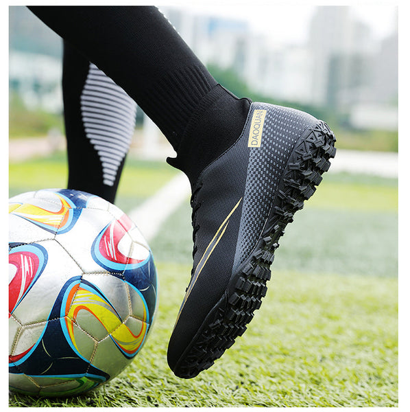Unisex Breathable Long Spikes Outdoor Training TF and FG Soccer Boots  -  GeraldBlack.com