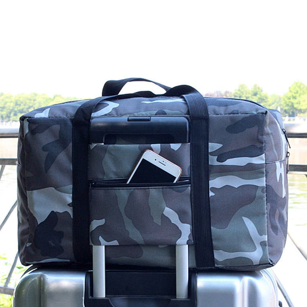 Unisex Casual Oxford Waterproof Storage Durable Travel Duffel Bags  -  GeraldBlack.com