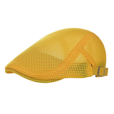 Unisex Casual Summer Sun protection Cabbie Adjustable Beret Hat  -  GeraldBlack.com