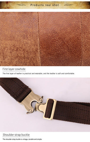 Unisex Casual Travel Fashion Genuine Leather Waist Bag Belt for Phone  -  GeraldBlack.com