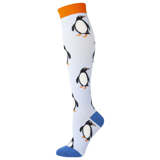 Unisex Casual Varicose Vein Reduce Fatigue Compression Therapy Socks  -  GeraldBlack.com