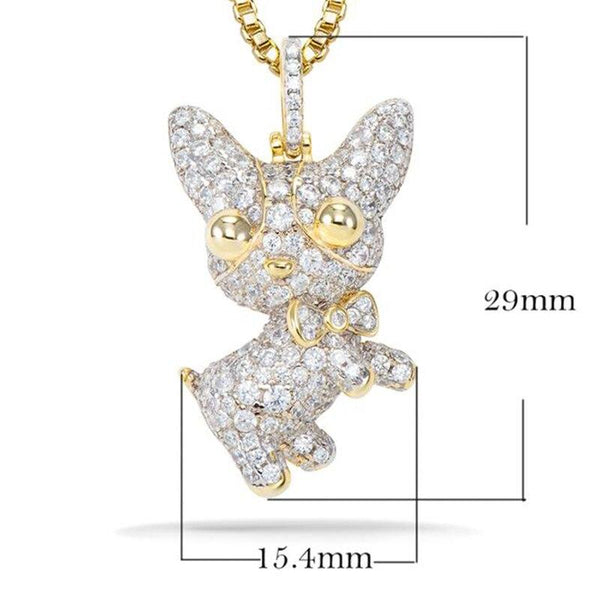 925 Sterling Silver Cute Cat Necklaces & Pendants Rhinestone For Women Men Charm Smooth - SolaceConnect.com