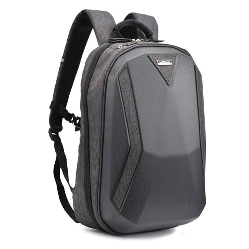 Unisex Classic Versatile Waterproof Hard Shell Computer Bag Backpacks  -  GeraldBlack.com