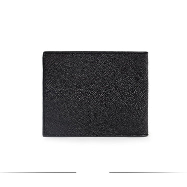 Unisex Classical Style Exotic Stingray Skin Card Holder Short Wallet  -  GeraldBlack.com