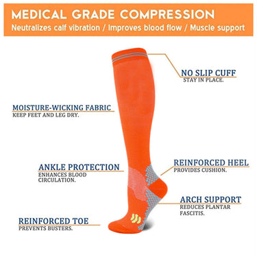 Unisex Compression Relieve the Soreness of Standing Therapy Socks  -  GeraldBlack.com