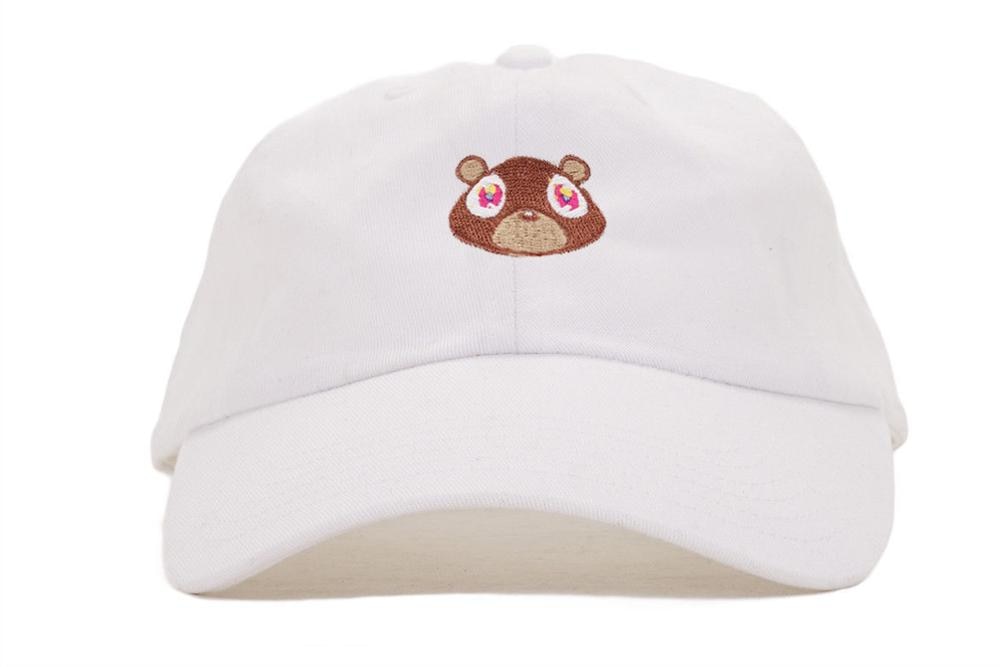 Unisex Exclusive Kanye West Ye Bear Dad Hat Snapback Baseball Caps  -  GeraldBlack.com