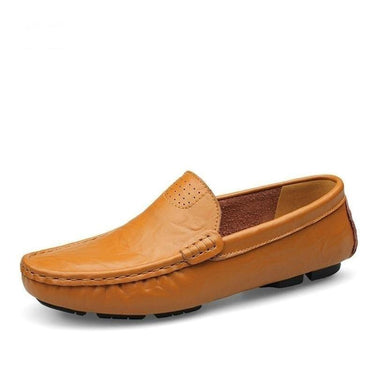 Unisex Fashion Big Size 36~50 High Quality Genuine Leather Flats Loafers Shoes  -  GeraldBlack.com