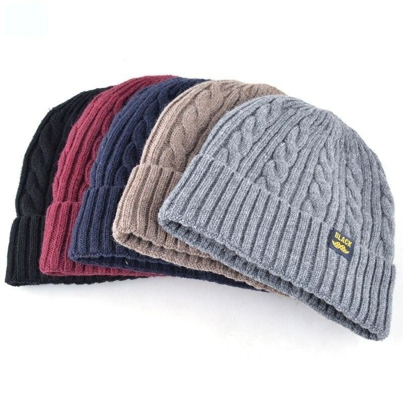 Unisex Fashion Knitted Wool Beanies Hat for Winter  -  GeraldBlack.com