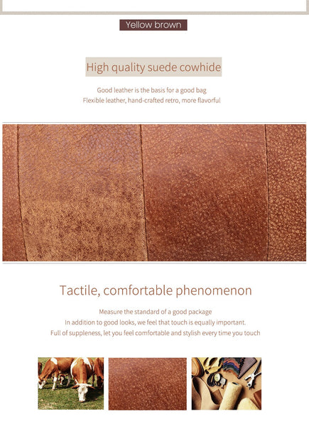 Unisex Genuine Leather Waist Bag Belt Bag Casual Waist Packs for Phone Pouch Travel Chest Bag  -  GeraldBlack.com