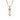 Unisex Gold Color Cz Crystal Punk Hip-hop Pendant Necklace Jewelry - SolaceConnect.com