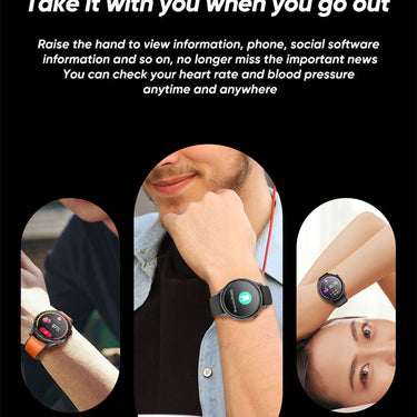 Unisex Heart Rate Blood Pressure Fitness Tracker Waterproof Smartwatch  -  GeraldBlack.com