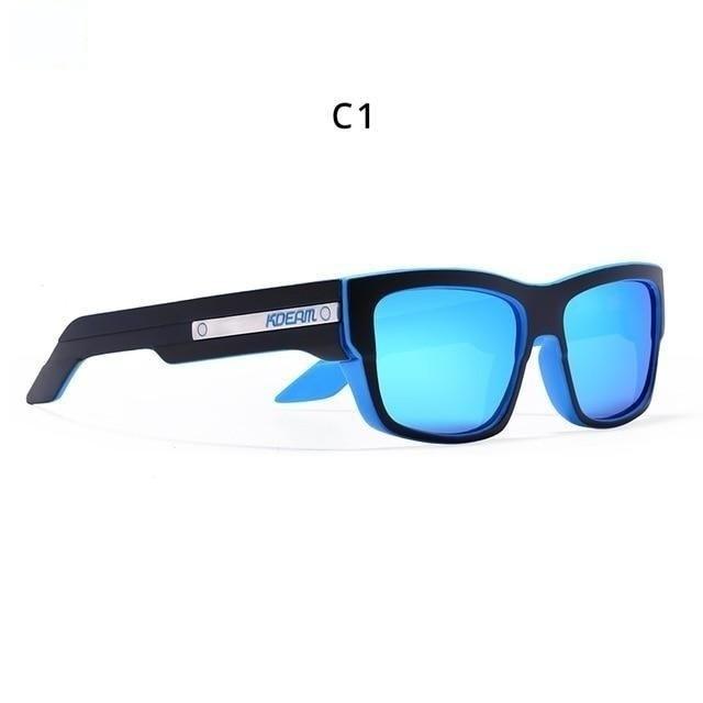 Unisex Hinges CE Polarized UV Protection Sports Fishing Driving Sunglasses - SolaceConnect.com