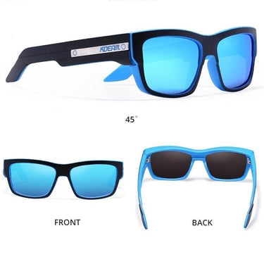 Unisex Hinges CE Polarized UV Protection Sports Fishing Driving Sunglasses - SolaceConnect.com