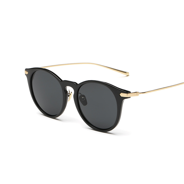 Unisex Imitate Gold Wooden Sunglasses with Vintage Designer Frames - SolaceConnect.com