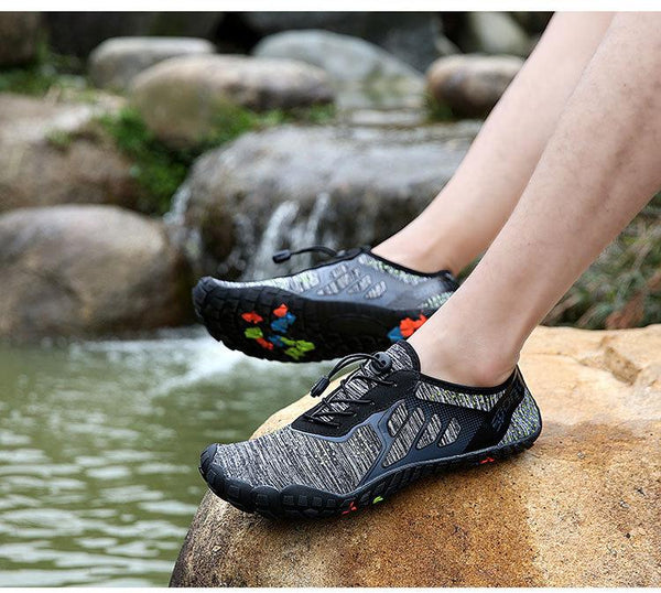 Unisex Lace-Up Non-Slip Swimming Outdoor Wading Shoe Deportivas Zapatillas - SolaceConnect.com