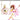 Unisex Lovely Pink Star Wings Sailor Fashion Quartz Pocket FOB Watch  -  GeraldBlack.com