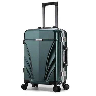 Unisex Luxury Aluminum Frame Boarding Luggage Trolley Suitcase Bags  -  GeraldBlack.com
