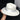 Unisex Panama Fashion Autumn Winter White Color Wool Jazz Flat Hat  -  GeraldBlack.com