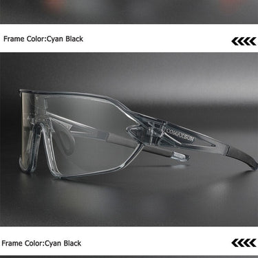 Unisex Photochromic Cycling Glasses Discoloration Glasses MTB Road Bike Sport Sunglasses Bike  -  GeraldBlack.com