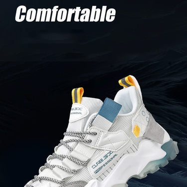 Unisex Plus Size Breathable Comfortable Anti-Odor Sneakers Casual Shoes - SolaceConnect.com