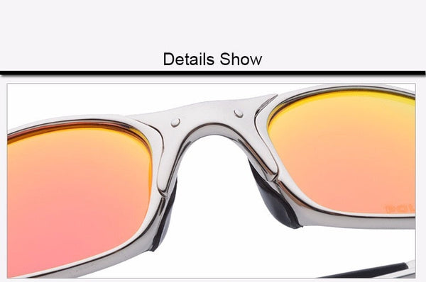 Unisex Polarized Alloy Frame Sport Bike Riding Eyewear Glasses  -  GeraldBlack.com