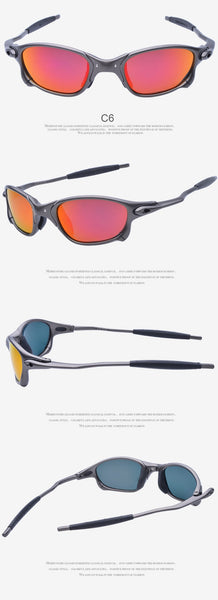 Unisex Polarized Sports Cycling Glasses Outdoor Bicycle Sunglasses Eyewear UV400 Polarized Lens  -  GeraldBlack.com