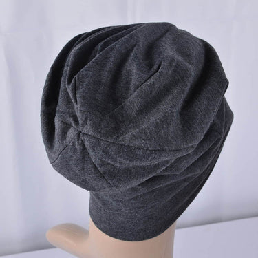 Unisex Polyester Solid Color Hip-Hop Slouch Knitted Winter Cap  -  GeraldBlack.com