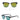 Unisex Retro Polarized Classic Designer Unisex Sunglasses with Rivets  -  GeraldBlack.com