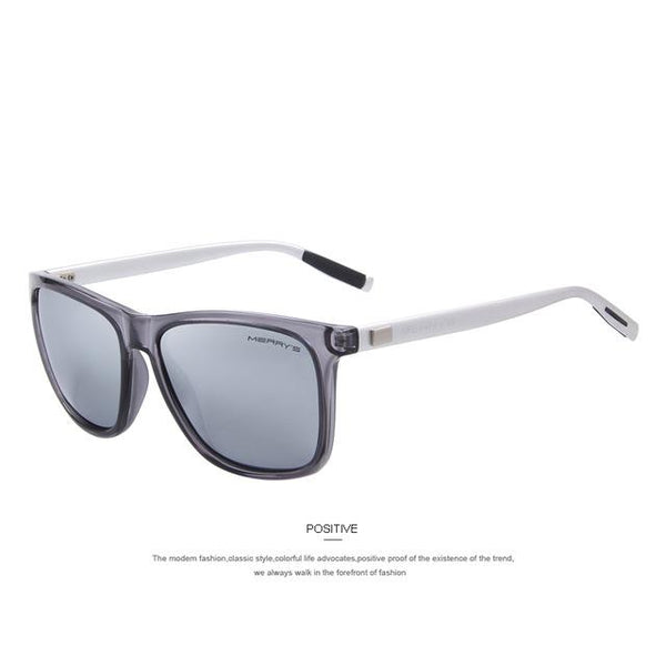 Unisex Retro Vintage Fashion Aluminum Sunglasses with Polarized Lens - SolaceConnect.com