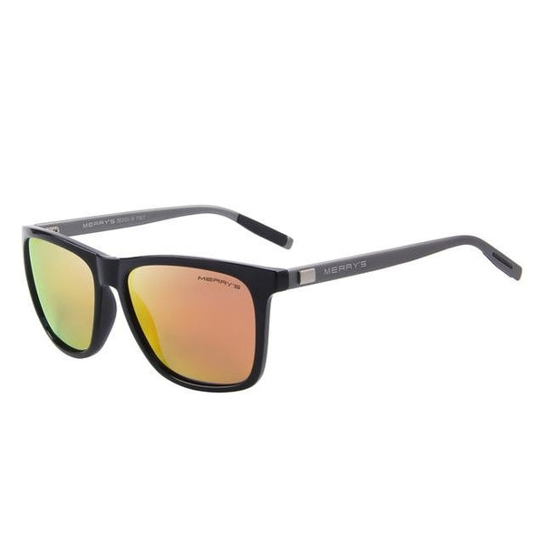 Unisex Retro Vintage Fashion Aluminum Sunglasses with Polarized Lens  -  GeraldBlack.com