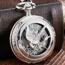 Unisex Retro Vintage Hollow the Hunger Games Mockingbird Pocket Watch  -  GeraldBlack.com