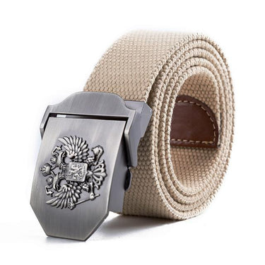 Unisex Russian National Emblem Canvas Tactical Belts for Men & Women - SolaceConnect.com