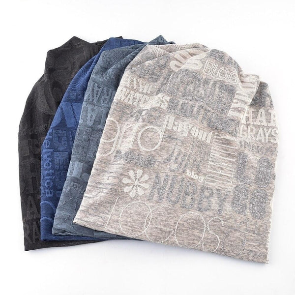 Unisex's Summer Fashion Soft Scarf Dual Use Lace Knitted Beanies  -  GeraldBlack.com