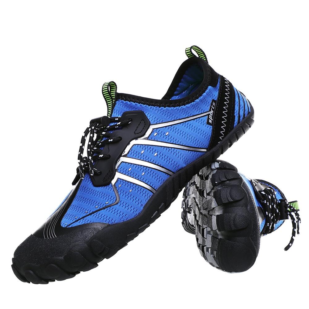 Unisex Spring Lace-Up Quick-Drying Five-fingered Outdoor Beach Shoes  -  GeraldBlack.com