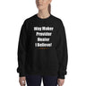 Unisex Sturdy Warm Cotton Polyester Sweatshirt with Letter Print - SolaceConnect.com