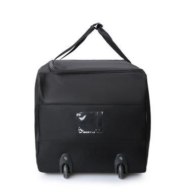 Unisex Universal Wheel Travel Bag Large Capacity Duffle Durable Oxford Simple Multifunction Handbag  -  GeraldBlack.com