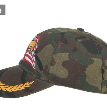 Unisex USA Flag Embroidery Camouflage Baseball Sports Outdoor Hat  -  GeraldBlack.com