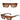 Unisex Vintage Rectangular Retro Gradient Shades Eyewear Fashion Candy Color UV400 Sun Glasses  -  GeraldBlack.com