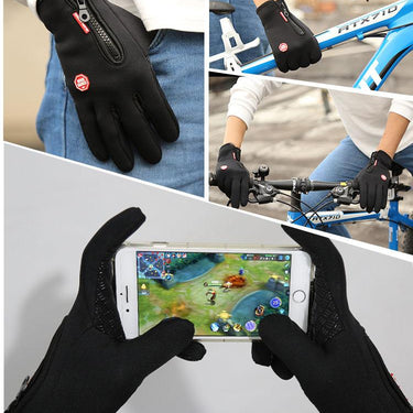 Unisex Warmer Touch Screen Motor Cycling Climbing Hiking Gloves Mittens - SolaceConnect.com