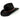 Unisex Wool Felt Western Outback Cowboy Hat Fedora Outdoor Wide Brim Hat with Strap Black Brown  -  GeraldBlack.com