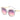 Vintage Blue Pink Gradient Cat Eye Fashion Round Sunglasses for Women - SolaceConnect.com