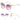 Vintage Blue Pink Gradient Cat Eye Fashion Round Sunglasses for Women - SolaceConnect.com