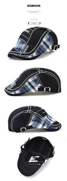 Vintage Casual Summer Autumn Outdoor Sports Flat Berets for Men & Women - SolaceConnect.com
