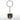 Vintage Charm Black Le Chat Noir Art Steampunk Heart Pendant Key Chain - SolaceConnect.com