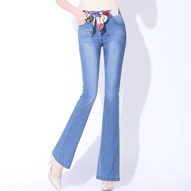 Jeans For Women Wide Legs Flare Casual Loose Denim Pants Vintage Directly Canister Female Trousers - SolaceConnect.com