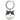 Vintage Fashion Classic Tai Yin Yang Taoism Keychain Ring Holder - SolaceConnect.com