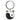 Vintage Fashion Classic Tai Yin Yang Taoism Keychain Ring Holder  -  GeraldBlack.com
