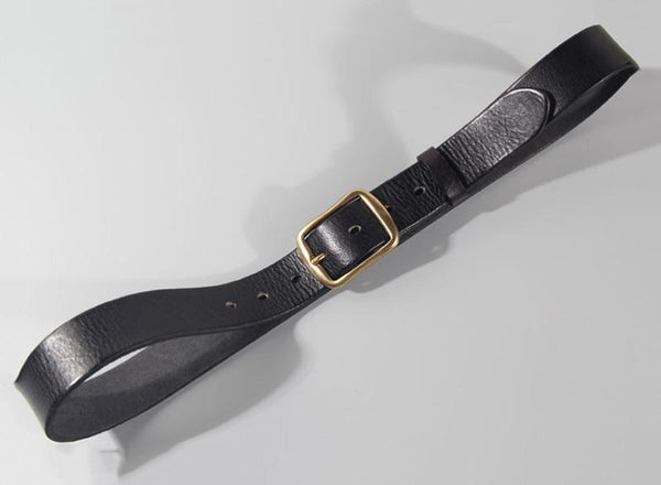 Men's Cowhide Belts Brass Pin Buckle Metal Leather Belt for Men Fancy Vintage Jeans Accessories - SolaceConnect.com