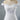 Vintage Fashion White Ivory Chiffon Boat Neck Floor Length Wedding Dress - SolaceConnect.com